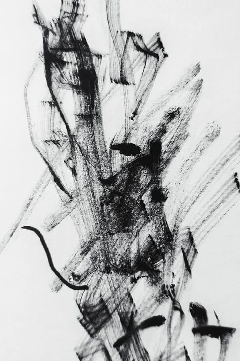 Abstract Brush Paint