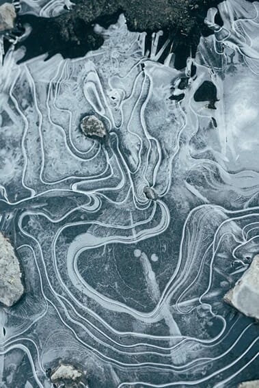 Abstract Grey Flow