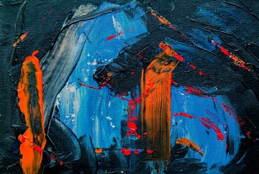 Abstract Canvas Paint