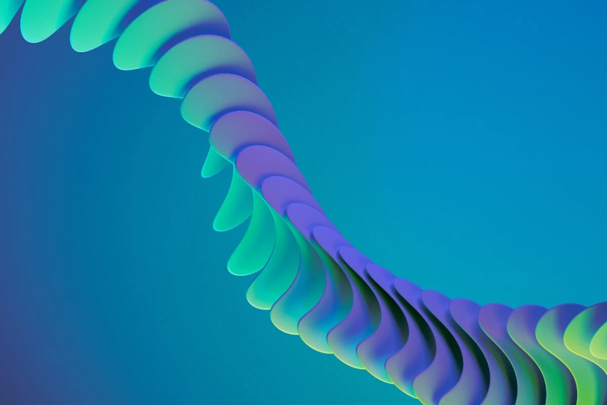 Abstract Curved Disc