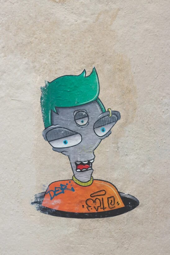 Graffiti Alien