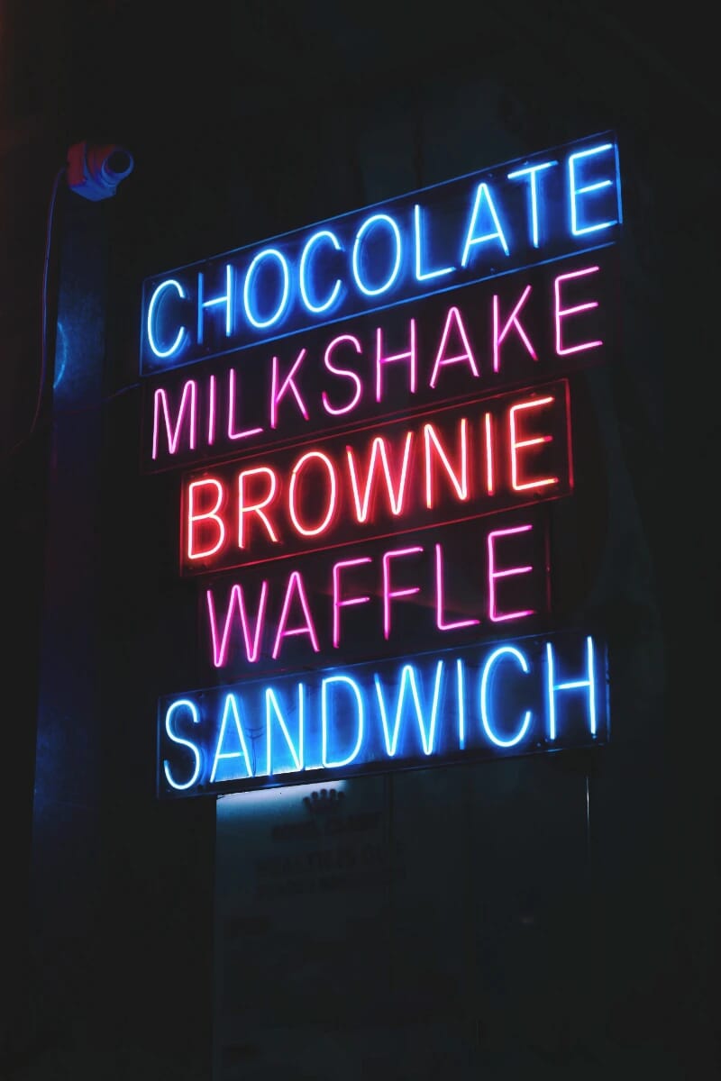 Neon Chocolate