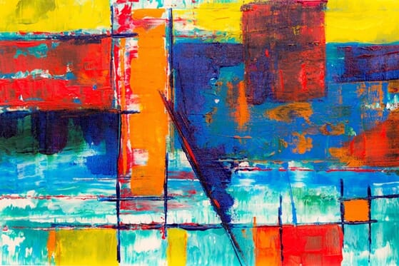 Paint Abstract Sq